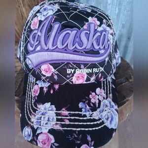 Floral Alaska Cap Hat by Robin Ruth